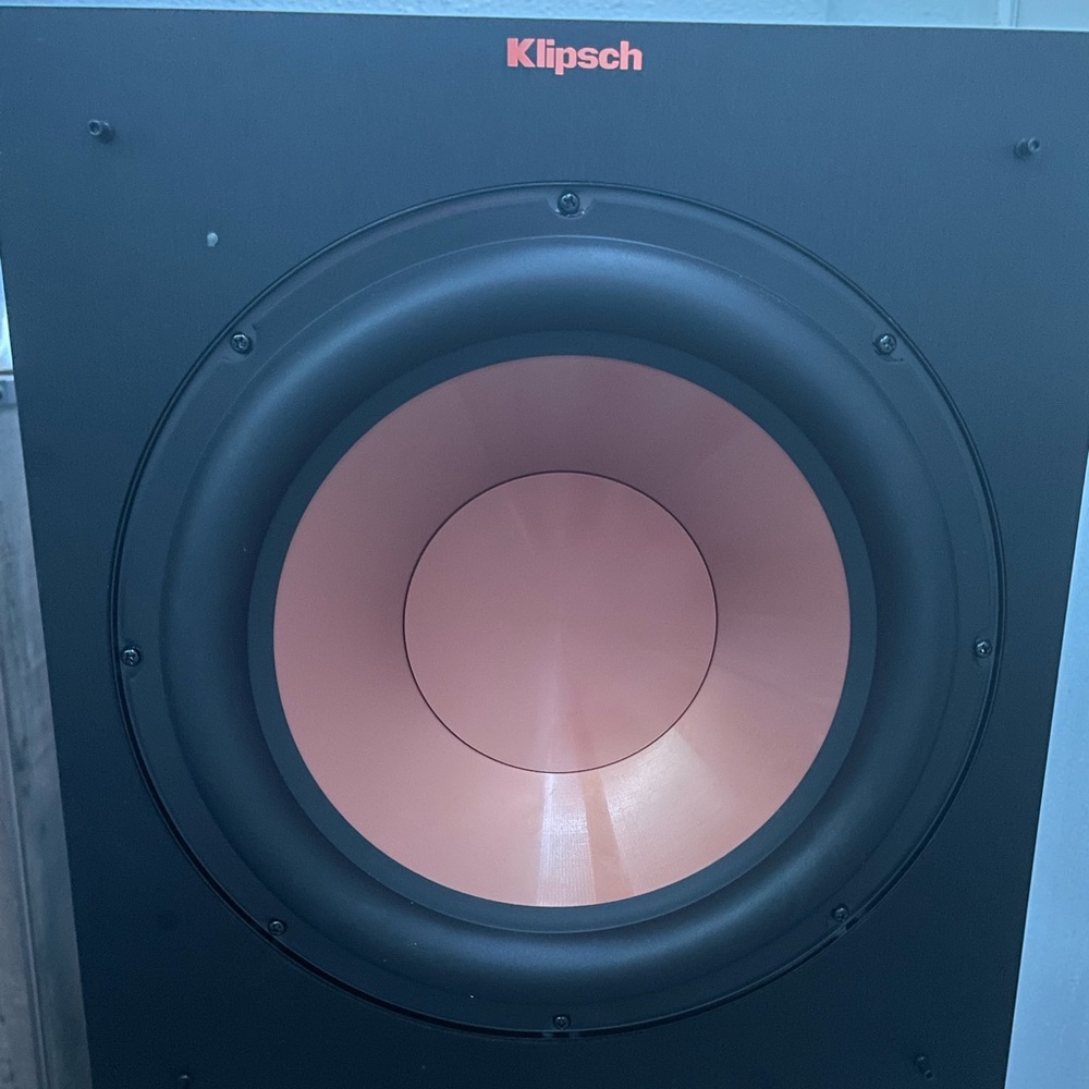 Klipsch 12 inch 200w RMS Home theater sub woofer